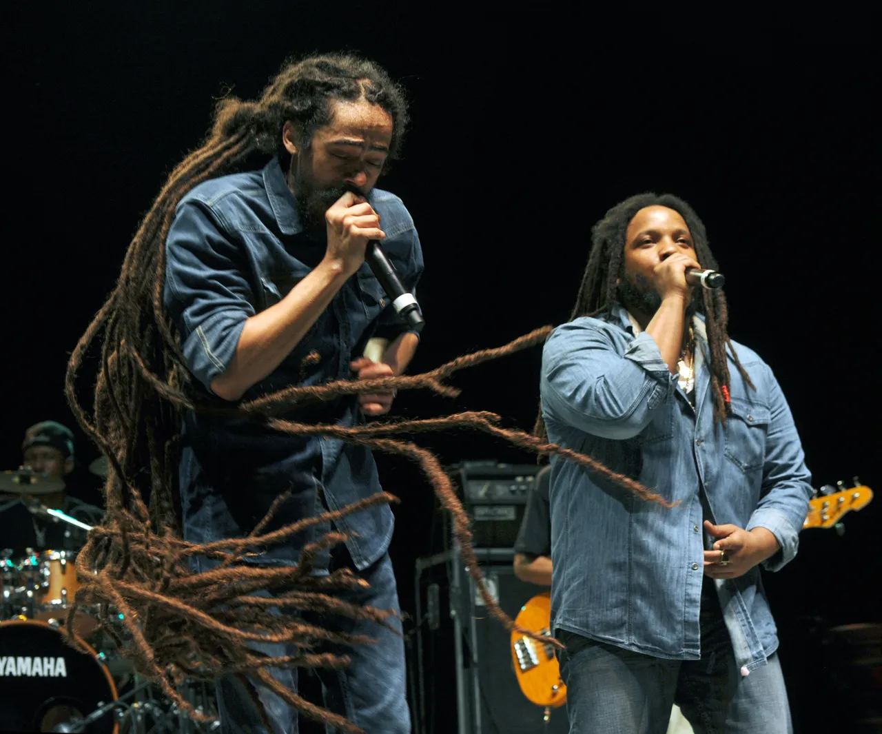 Damian and Stephen Marley