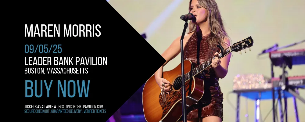Maren Morris at Leader Bank Pavilion