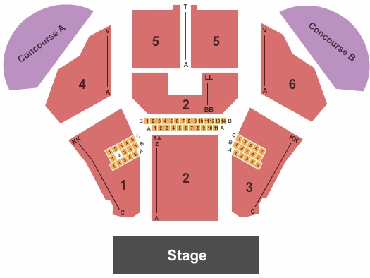 Leader Bank Pavilion Seating Chart