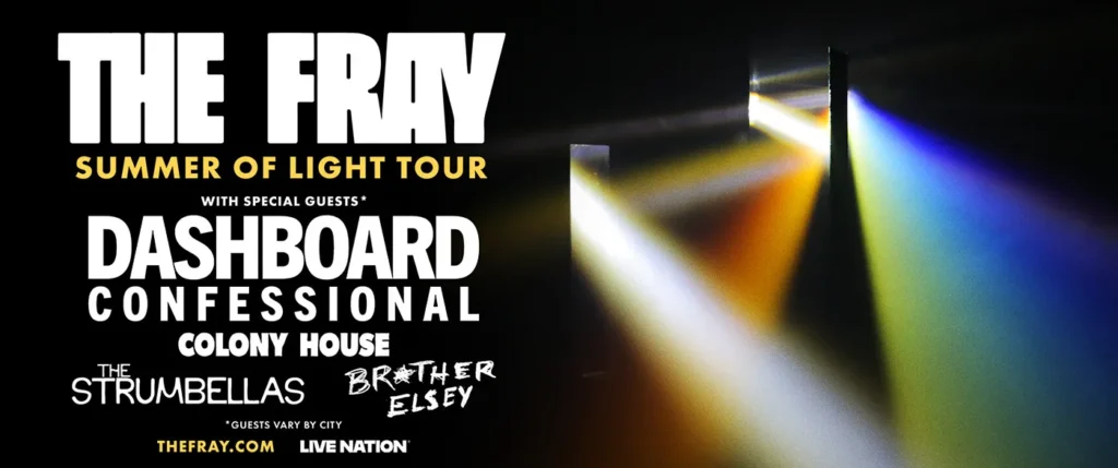 The Fray & Dashboard Confessional at Leader Bank Pavilion