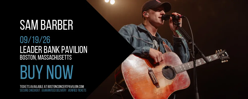 Sam Barber at Leader Bank Pavilion