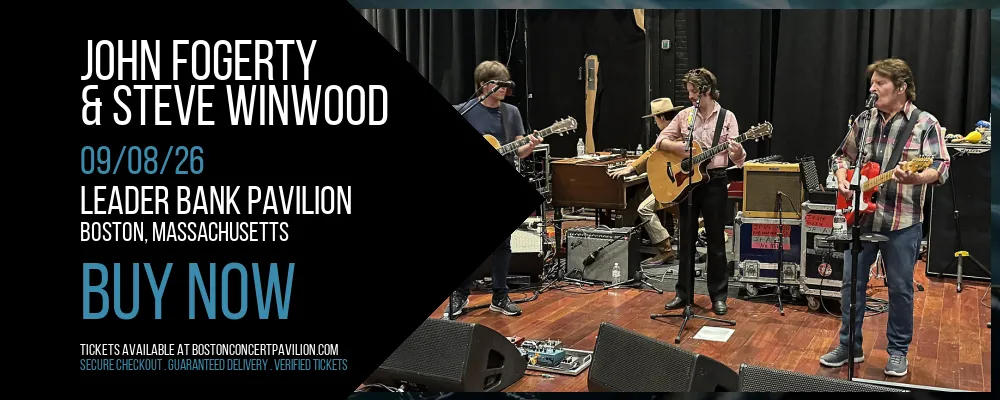 John Fogerty & Steve Winwood at Leader Bank Pavilion