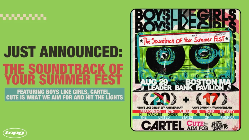 Boys Like Girls at Leader Bank Pavilion